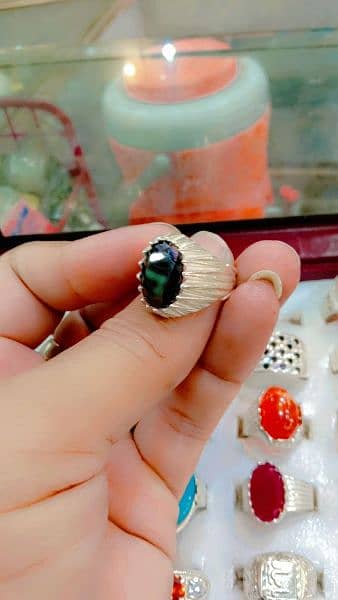 chande ki ring real stone available 13