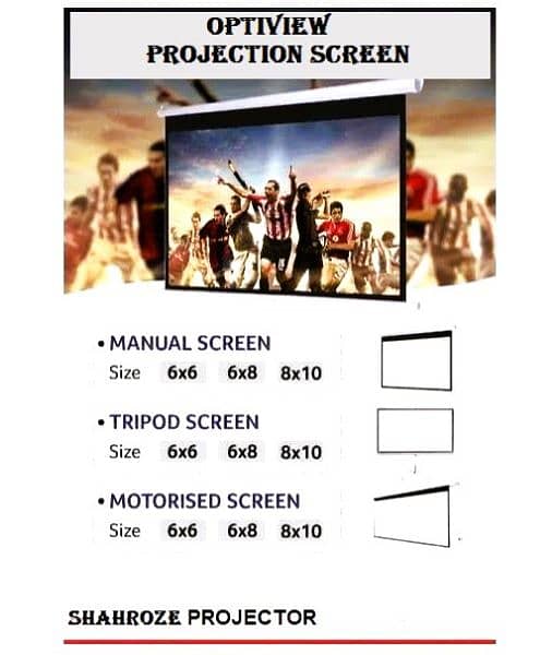 Multimedia Projector & Screen 1
