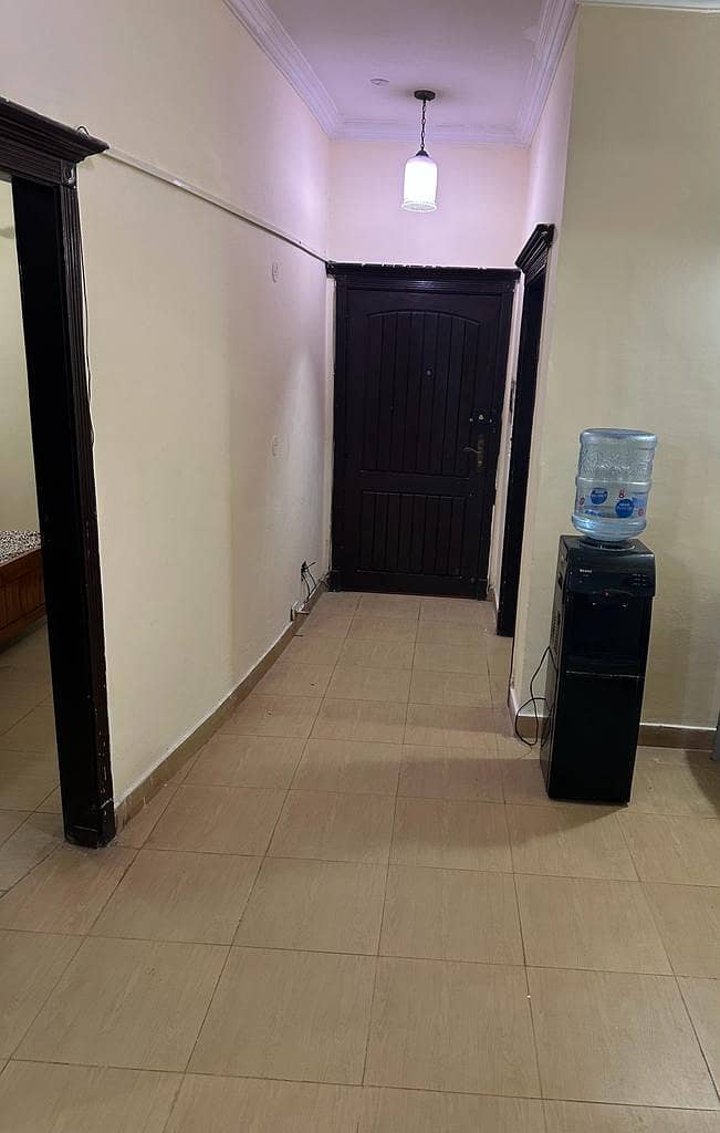 Double bed furnished flat aval for rent in khudadad heights 1