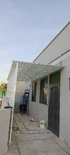 Fiber glass / Parking shed / Green net/ Folding tarpal/solar structure