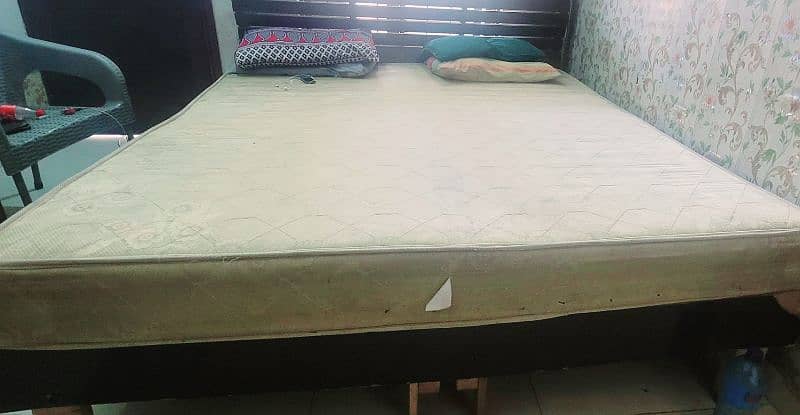 new style wooden bed for sale with new matress 1