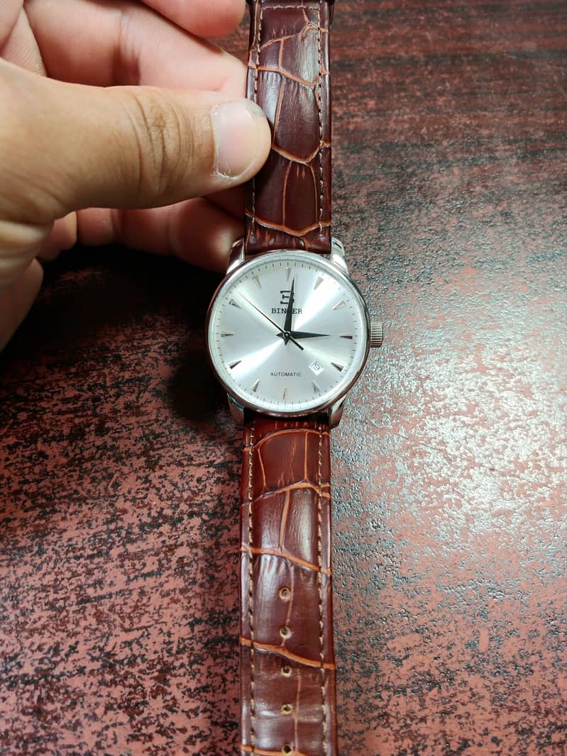 Binger Swiss Automatic Watch New 4