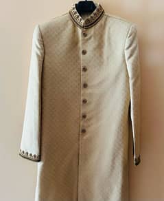sherwani new condition one time use
