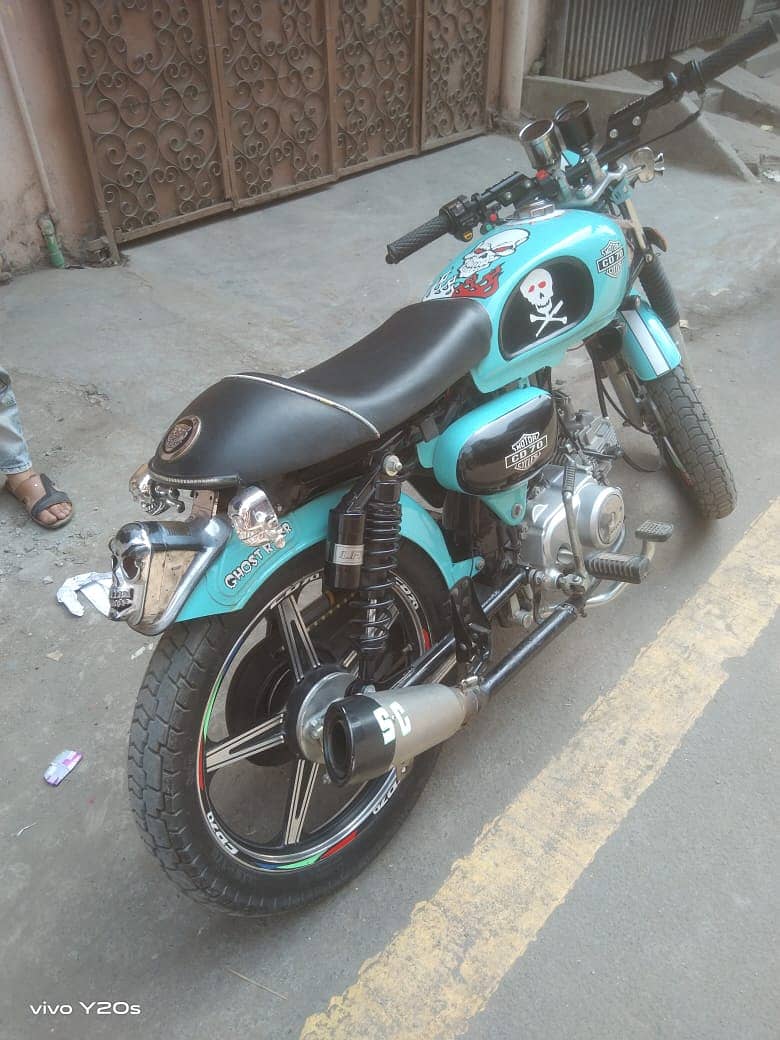 CD-70 MODIFIEY TO CAFE RACER 0