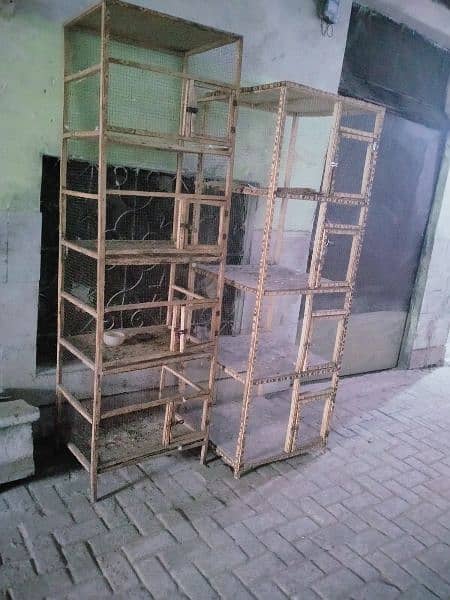 Two wooden Hen cages for sale, watts app number 0344.1407625 1