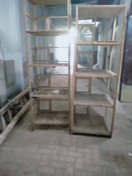 Two wooden Hen cages for sale, watts app number 0344.1407625 9