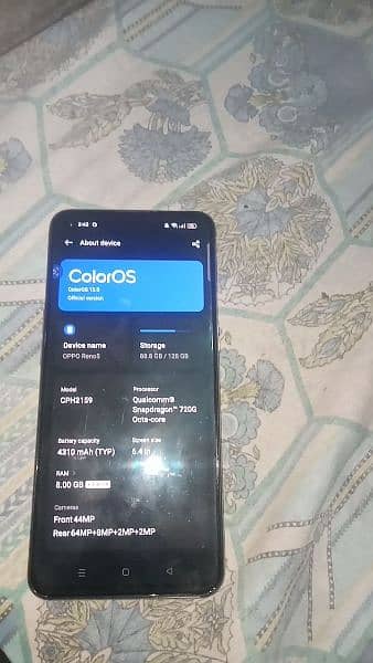 Oppo Reno 5 4g for sall 3