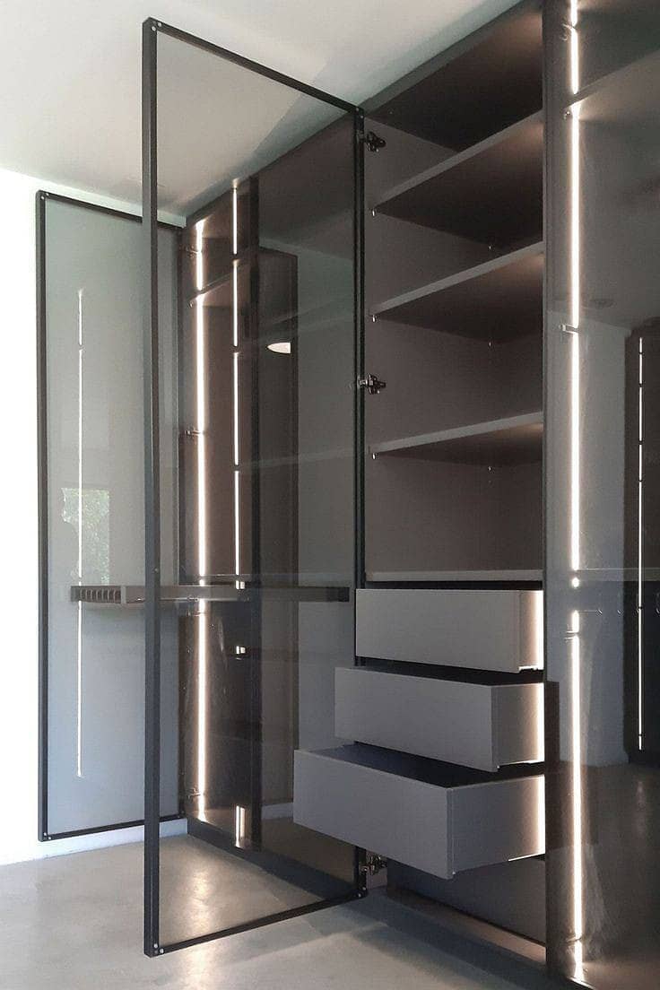 Aluminium Windows/door & Glass Work Shower Cubical/Glass Office Cabin 12