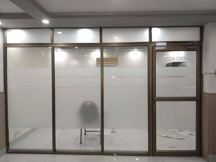 Aluminium Windows/door & Glass Work Shower Cubical/Glass Office Cabin 15