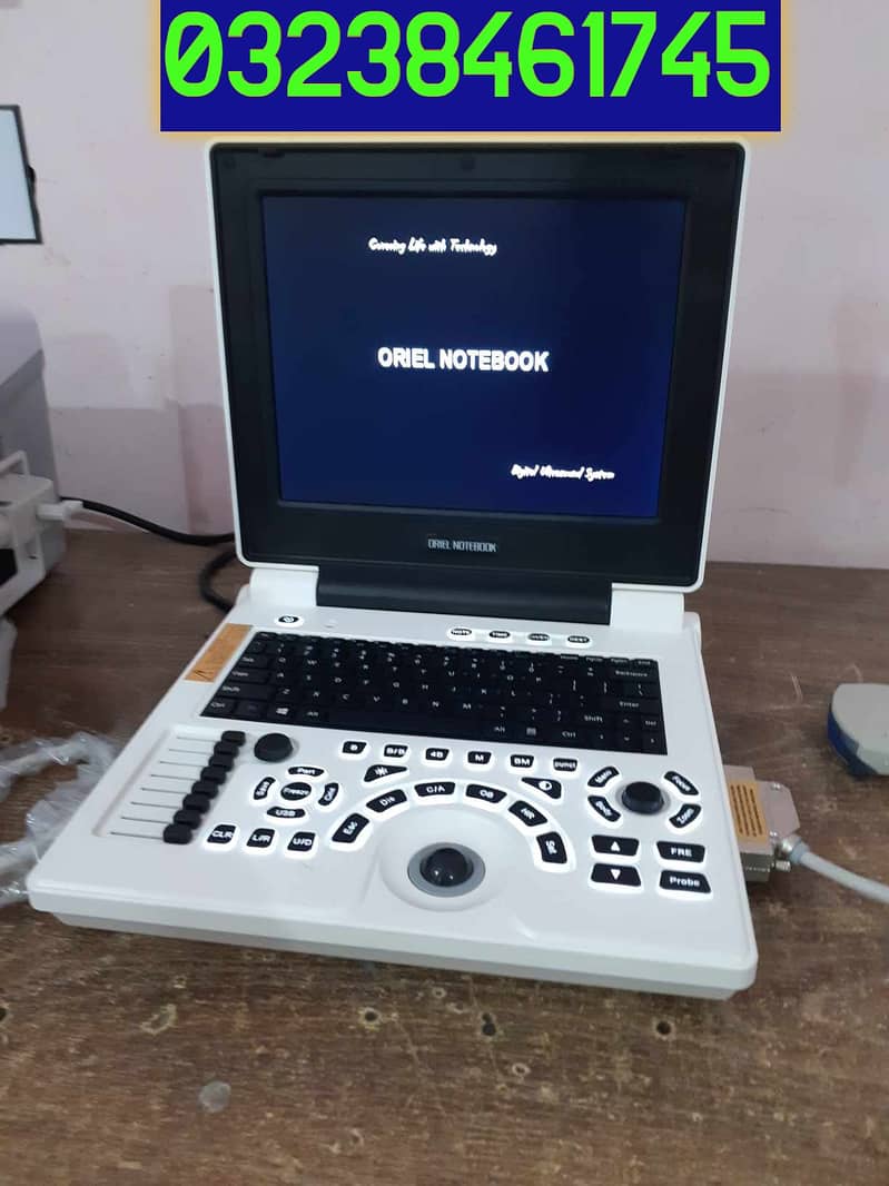 brand new china oriel notebook ultrasound machine with battery backup 0