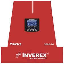 Inverex Yukon II 3.5 KW-24V Solar Inverter 0