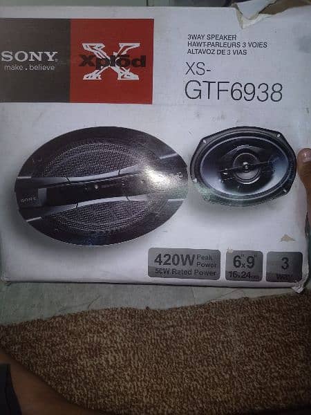 sony brand new speakers or sale 2