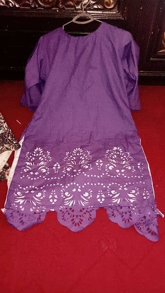 purple dress gawn and inner attached 1