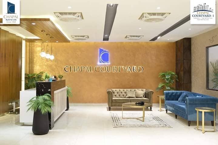 Highly-Desirable 750 Square Feet Flat Available In Chapal Courtyard 9