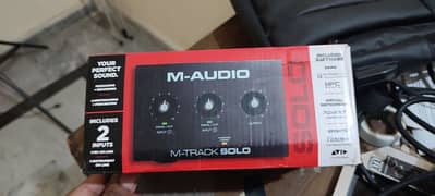 Audio Interface M Audio M Track solo