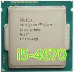 Intel core i5 4670 3.8GHz