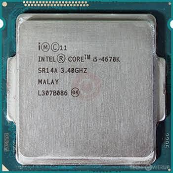 Core i5 4th gen 3.8GHz boost 2