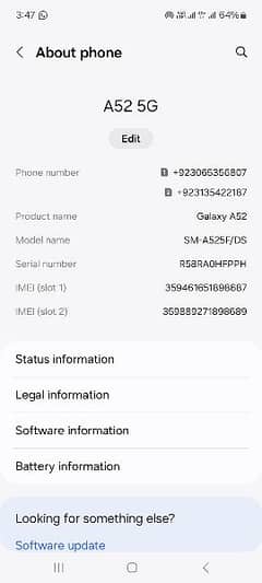 Samsung A52 5G for Sale