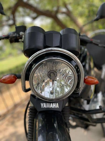 Yamaha YBR G Black Used Bike 8