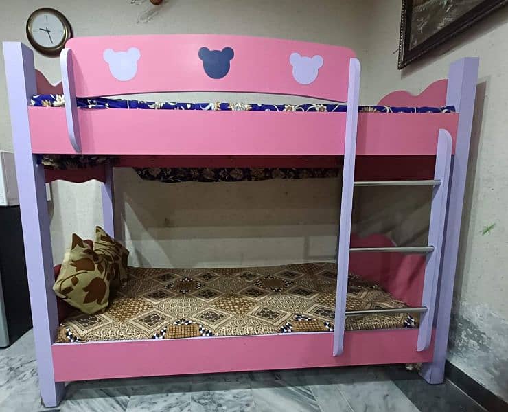 kids double bed Urgent sale 1