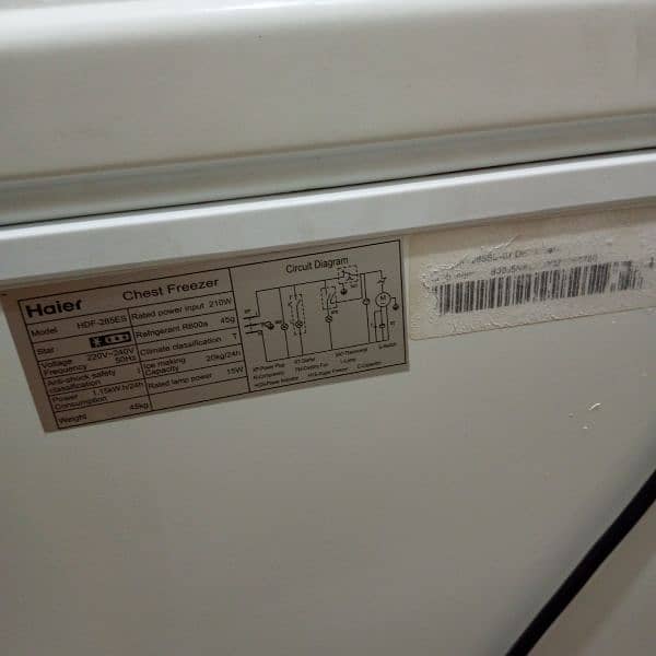 refrigerator haier 7
