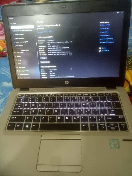 Hp Elitebook Core i5 6th generation 16 GB ram DDr4 256 GB SSD 7