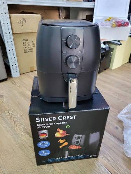 Imported Silver Crest German Air Fryer - 6.0 Liter Capacity Healthy 1