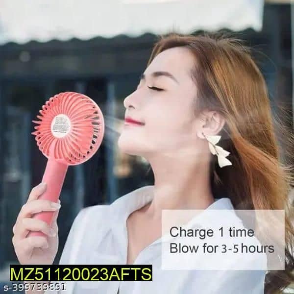 Portable Mini USB Fan Best Quality With Free Home Delivery 3