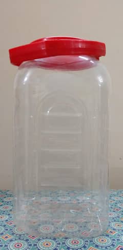 Transparent Plastic Bottle Container 0