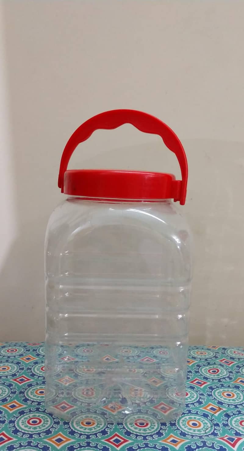 Transparent Plastic Bottle Container 5