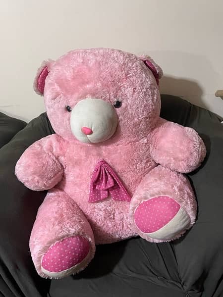 jumbo Pink Teddy Bear 0