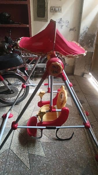 baby swing cradle jhola foldable 2