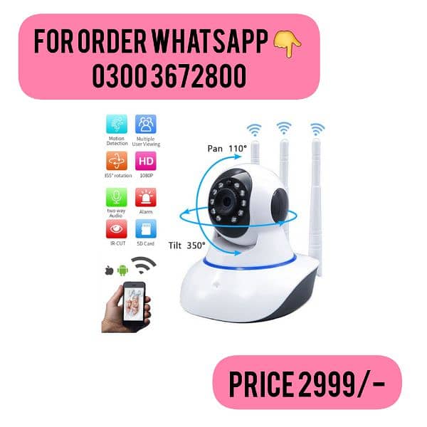 New A10 1080p Hd 2mp Wifi Mini Camera Security With Pix Link App 8