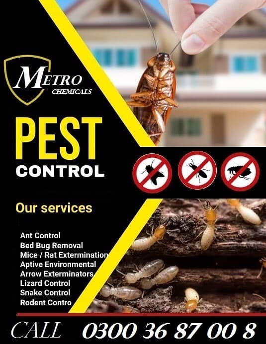 Pest control services & Termite Treatment  all types insects 3