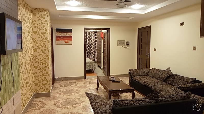 Corner furnished 2 bedroom apartment for rent in phase 4 civic centre bahria town rawalpindi 11