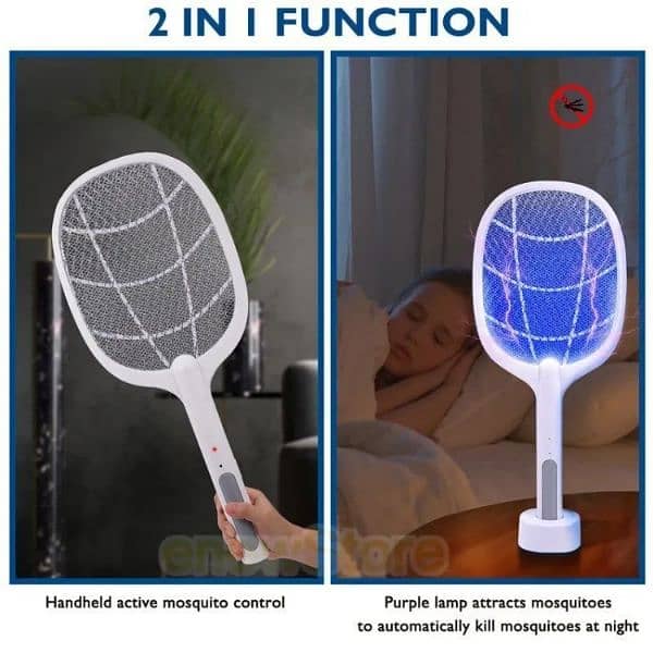 2 In 1 Electric Insects Killer | Chargerable Mosquito Killer 2