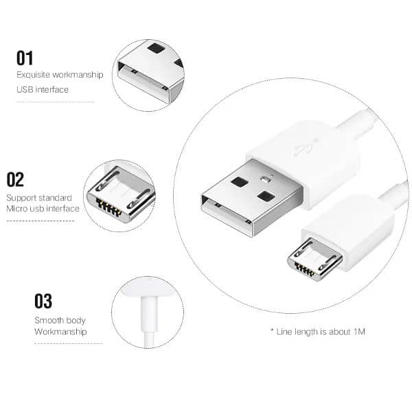 Charging Cable for Android micro USB 1