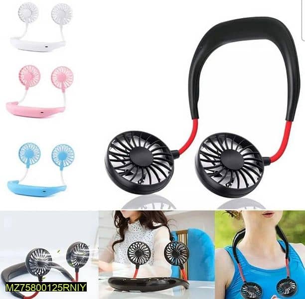 Portable Mini Neckfan High Quality With Free Cash On Delivery 0