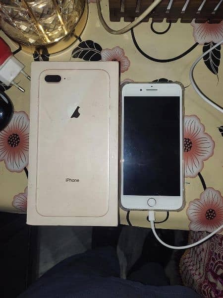 8plus 64gb pta apord with box charge 10/10 condition btry 74 original 5