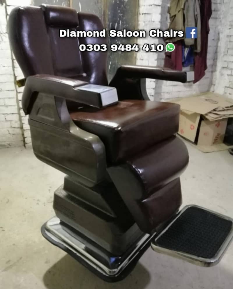 Saloon chair / Shampoo unit / Barber chair/Cutting chair/Massage bed 12
