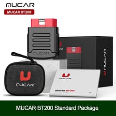 MUCAR BT200 Bluetooth OBD2 Scanner iOS Android Full System Diagnostic