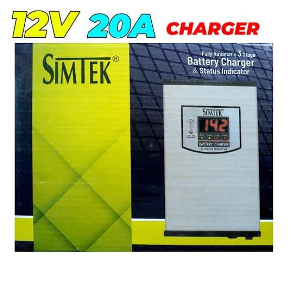 Simtec Battery charger 20 amp 1