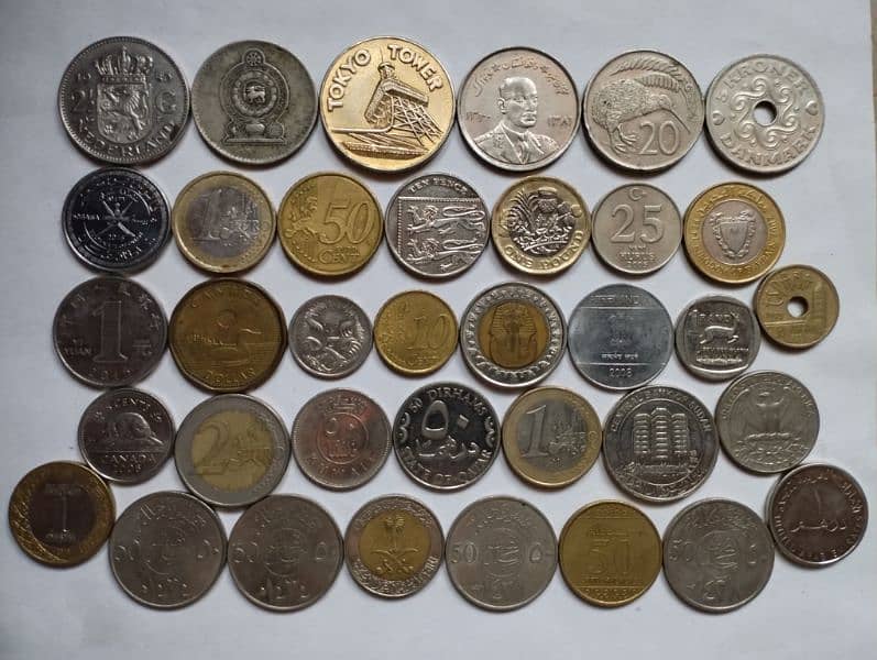 20 Countries Coins Collection 0