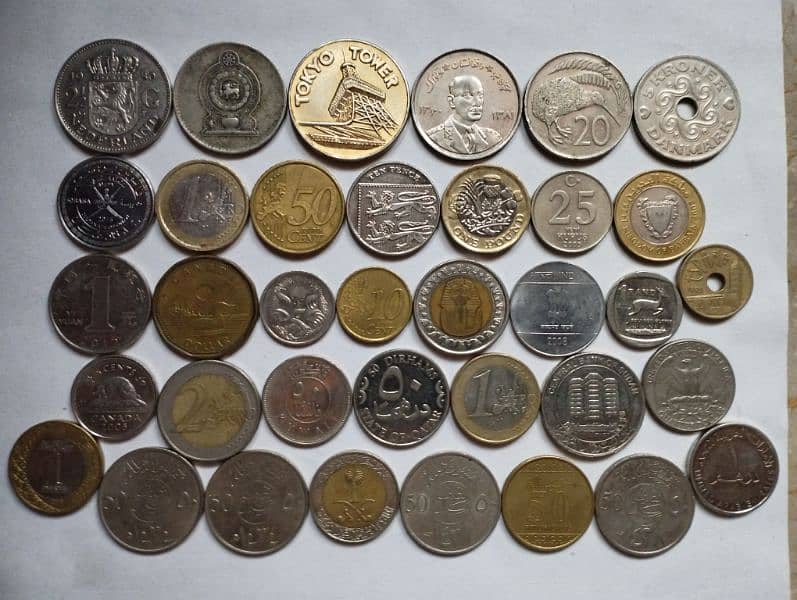 20 Countries Coins Collection 1
