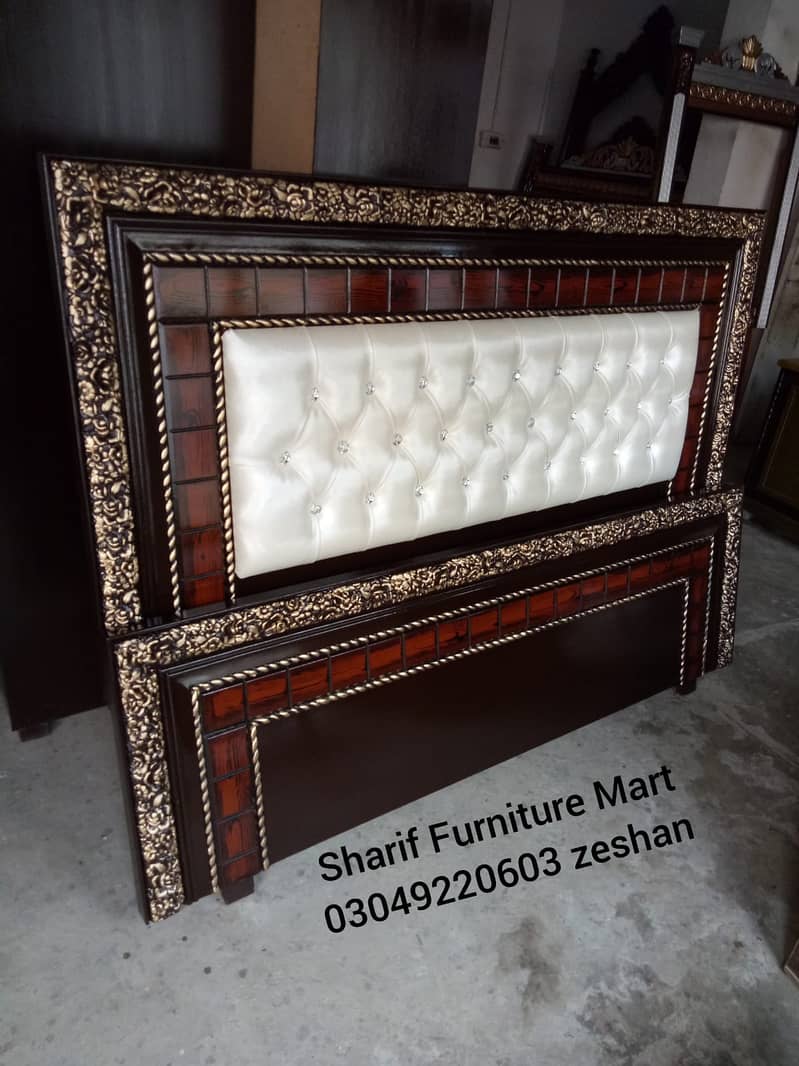 Double bed new good looking design 12