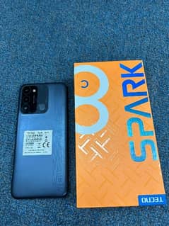 Tecno Spark 8C with box & Charger condition 10