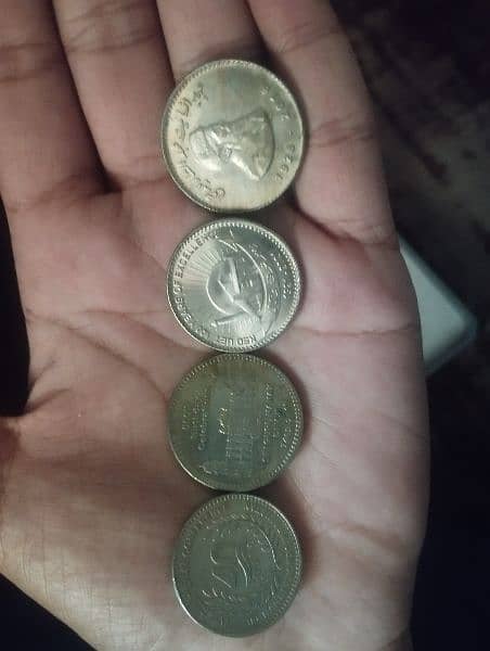 6 Memorial Coins Of Pakistan 2