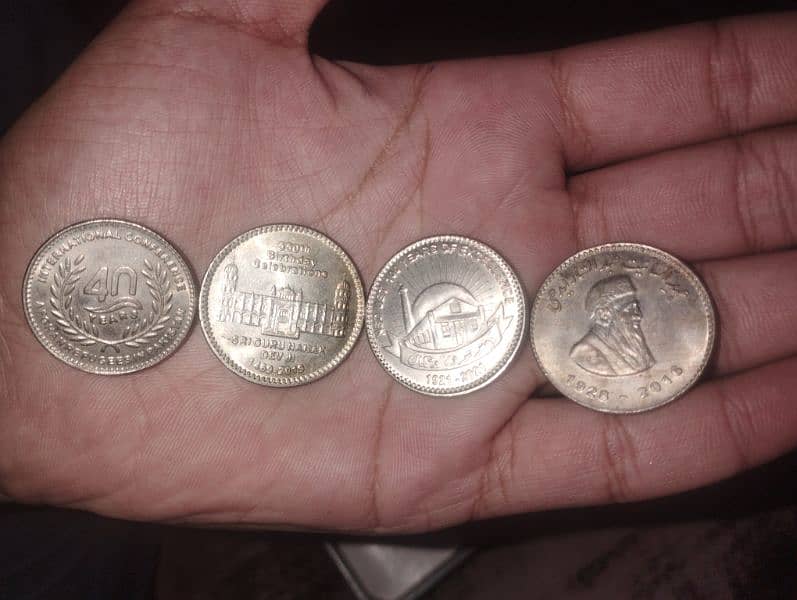 6 Memorial Coins Of Pakistan 3
