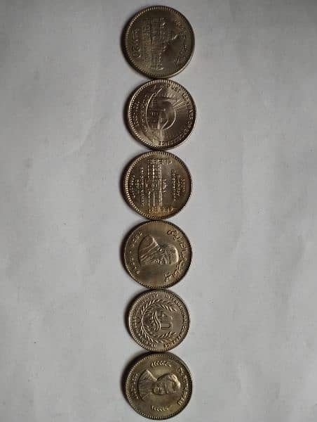 6 Memorial Coins Of Pakistan 4