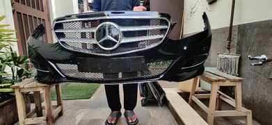 Mercedes E-class W212 2015 front rear bumber Grill and side skirts 0
